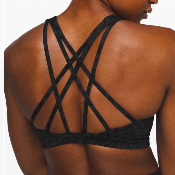 Lululemon Free To Be Serene Bra • Formation Camo Deep Coal Multi • Size 2 - Picture 7 of 7